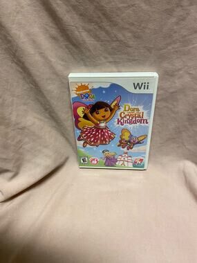Dora the Explorer: Dora Saves the Crystal Kingdom (Nintendo Wii, 2009) CIB